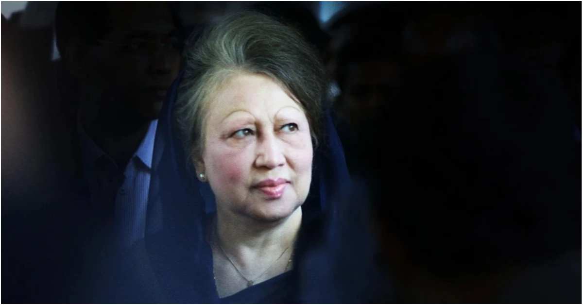 সাবেক প্রধানমন্ত্রী ও বিএনপি চেয়ারপারসন খালেদা জিয়া।  ছবি: ইউএনবি